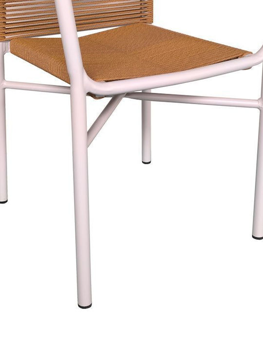 Synergy Clutch Dining Room Set for Small Outdoor Spaces 3 Pieces White
