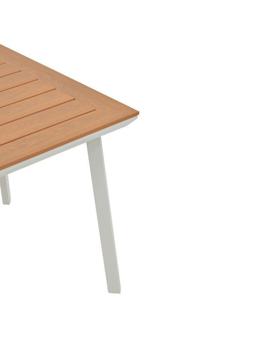 Synergy White Dining Room Set for Small Outdoor Spaces 3 Pieces