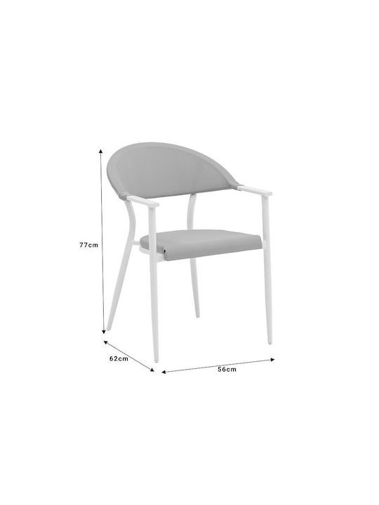 Synergy Pine Dining Room Set for Small Outdoor Spaces 3 Pieces White