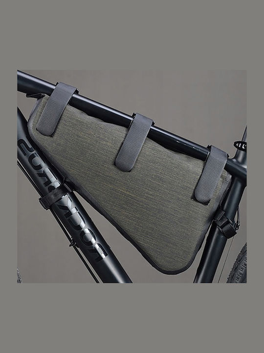 Rockbros AS-017 Geantă pentru cadru bicicletă Verde