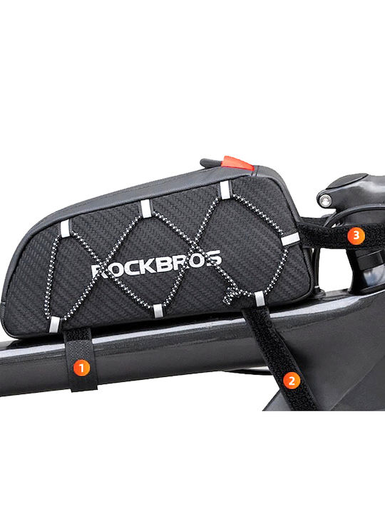 Rockbros 039BK Торба за велосипедна рамка Черен