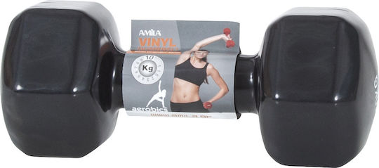 AMILA Dumbbell Hexagon Vinyl 1 x 10kg