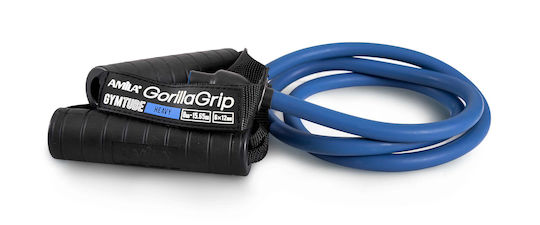 AMILA Gorilla Grip Gymtube Hard with Handles Blue 1.4m