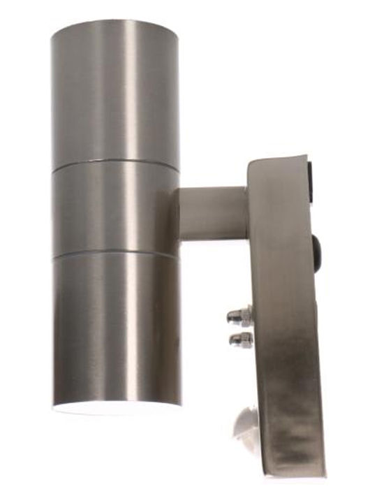 123led Wall-Mounted Outdoor Light GU10 IP44 Double Beam