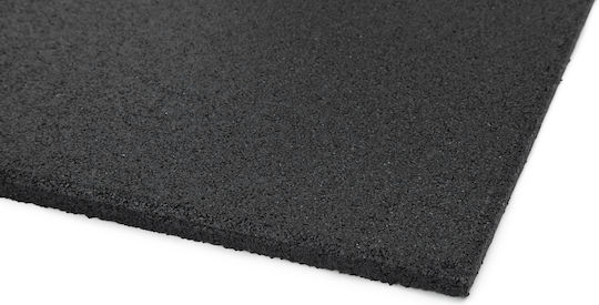 Beka Sport Rubber Gym Exercise Equipment Floor Mat Black 100x100x1.5cm