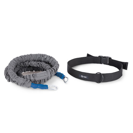 AMILA Random Direction Trainer Bandă de rezistență pentru exerciții Gymtube Foarte Moale Gri 2.5m