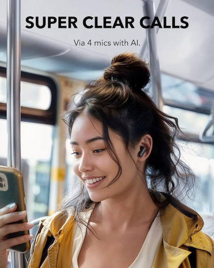 Soundcore by Anker P30i In-ear Bluetooth Handsfree Earphones with Sweat Resistance and Charging Case Black