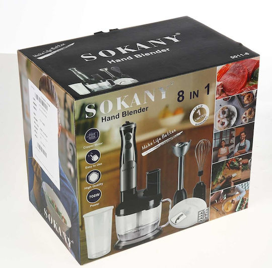 Sokany Blender De Mână Gri