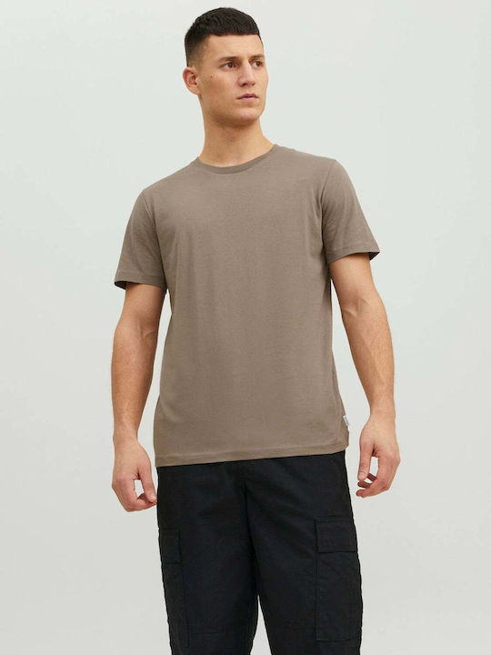 Jack & Jones Falcon Brown Men's Short Sleeve T-shirt Falcon