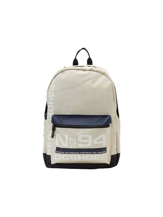 DC Men's Fabric Backpack White 20lt