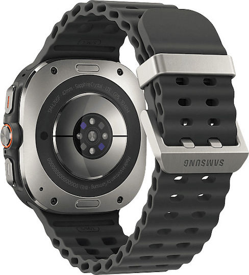 Samsung Galaxy Watch Ultra Titanium 47mm Waterproof with eSIM and Heart Rate Monitor (Titanium SIlver)