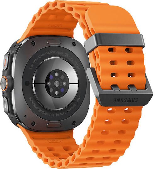 Samsung Galaxy Watch Ultra Titanium 47mm Waterproof with eSIM and Heart Rate Monitor (Titanium Gray)