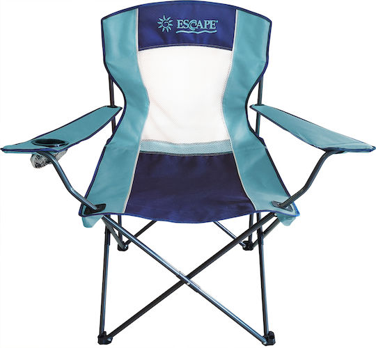 Escape Chair Beach Aluminium Turquoise Waterproof 60x58x93cm