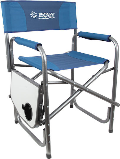 Escape Director's Chair Beach Blue Waterproof 47.5x57x85cm