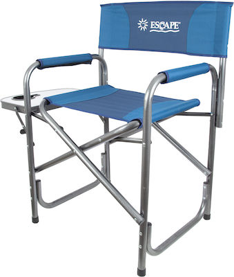 Escape Director's Chair Beach Blue Waterproof 47.5x57x85cm