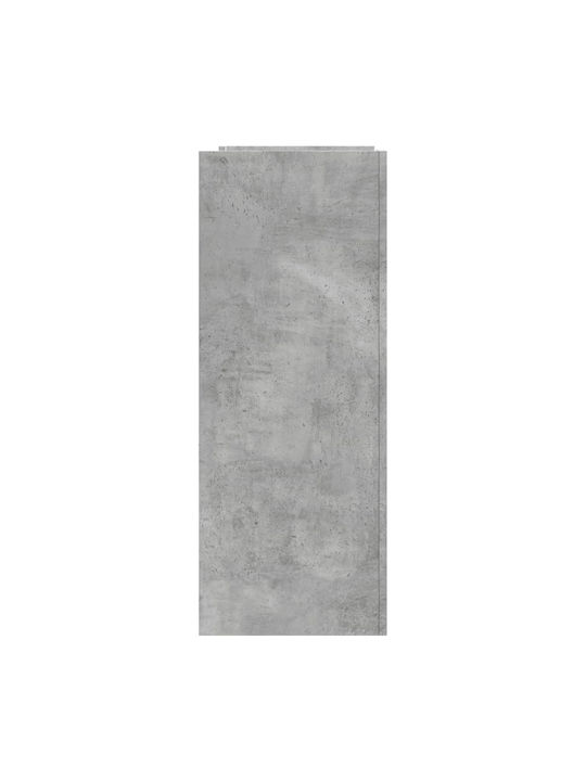 Rectangular Side Table Wooden Gray L100xW35xH90cm.