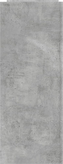Rectangular Side Table Wooden Gray L100xW35xH90cm.