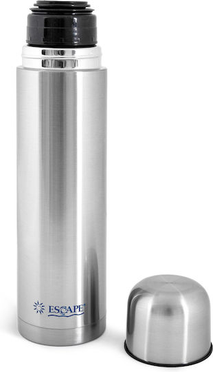 Escape Bottle Thermos Stainless Steel 750ml Silver with Cap-Cup