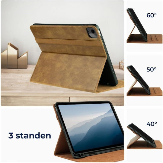 Rosso Flip Cover Brown for iPad Air 13" 2024 2025 2026