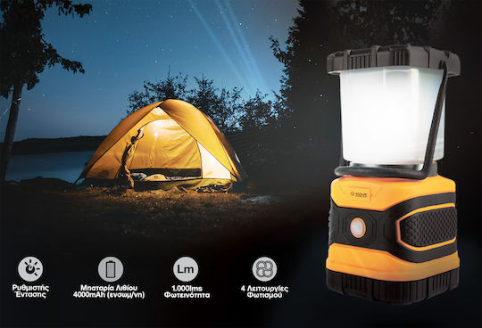 Escape Lanternă Led Cu Baterie Pentru Camping Waterproof Cu Lanternă 1000 Lumen