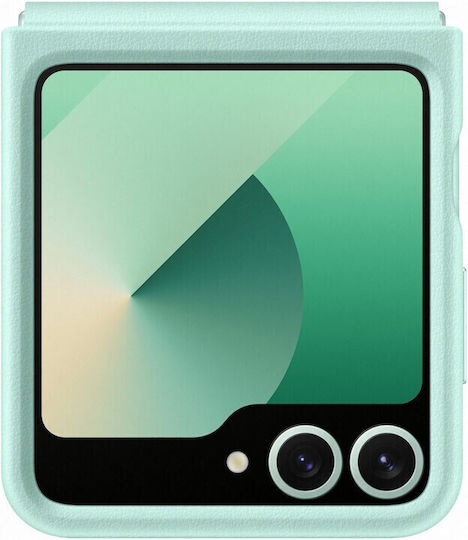 Samsung Back Cover Leather / Synthetic Leather Mint (Samsung Galaxy Flip6)