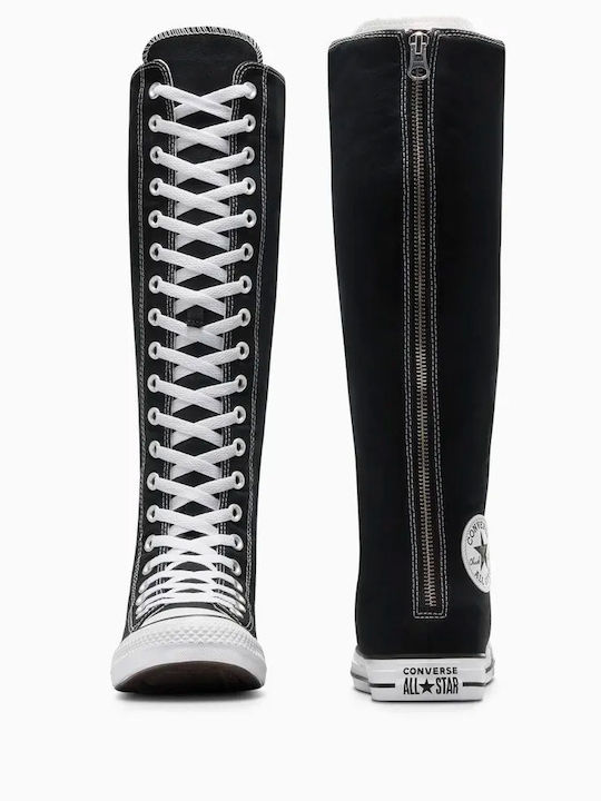 Chuck Taylor All Star HI Дамски Високи Черни Сникърси