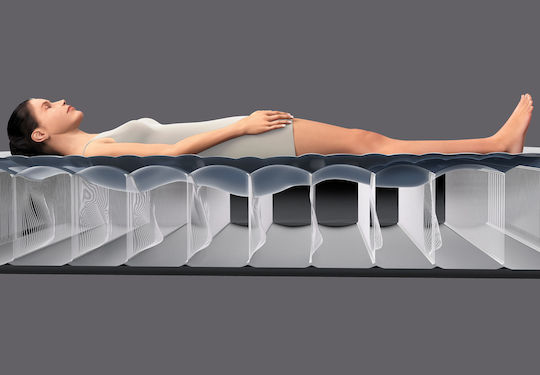 Intex Double Camping Air Mattress with Integrated Electric Pump Premaire I 203x152x46cm
