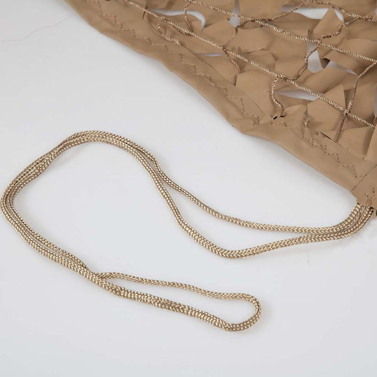 AMILA Square Camouflage Net Brown 3x3m