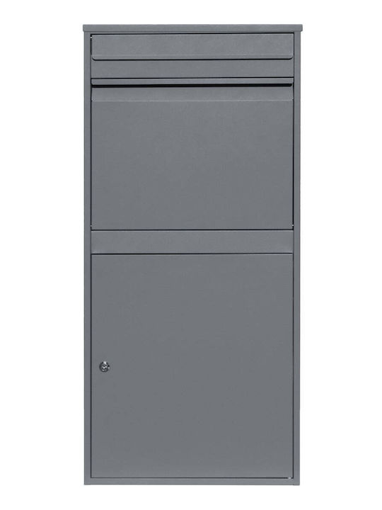 Außenbereich Briefkasten Inox in Gray Farbe