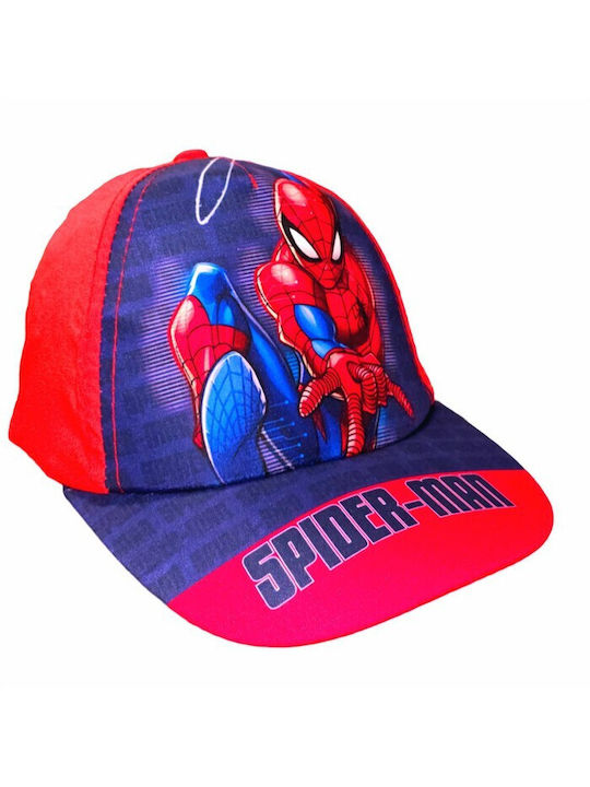 Marvel Kids' Hat Jockey Fabric Red