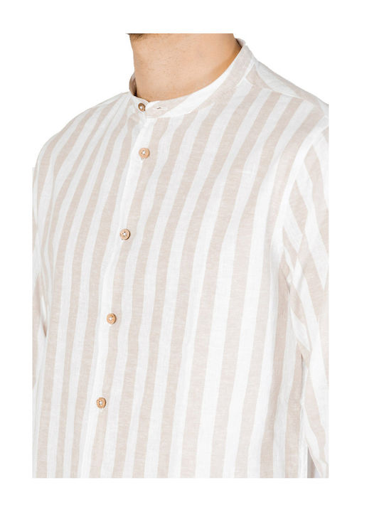 Leinen Hemd Beige