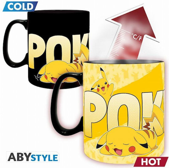 Abysse Pikachu Heat Change Mug Ceramic 460ml