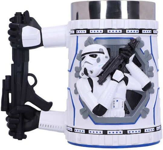 Nemesis Now Tankard Becher Keramik Weiß