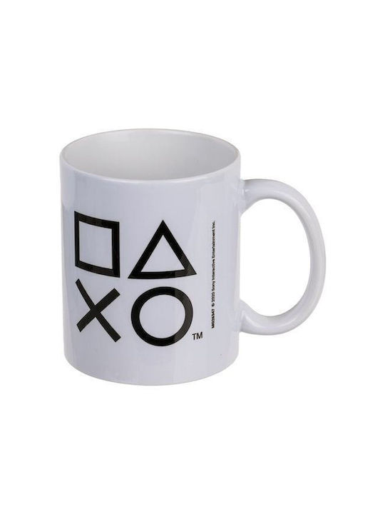 Out of the Blue Playstation Mug Ceramic White