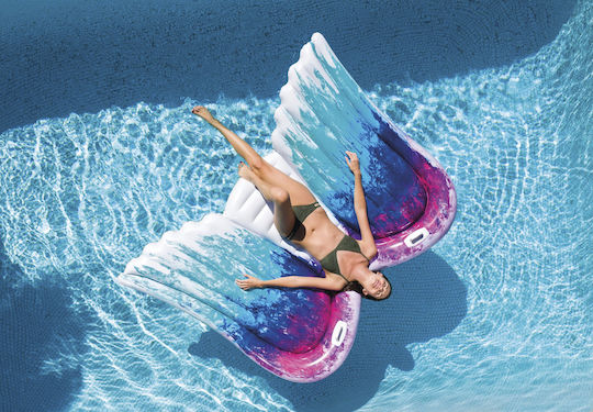 Intex Angel Wings Inflatable Mattress for Sea with Handles 251x160cm
