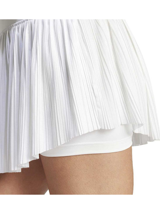 adidas Tennis Pro Plisată AEROREADY IT4687 Fustă Albă Femeie