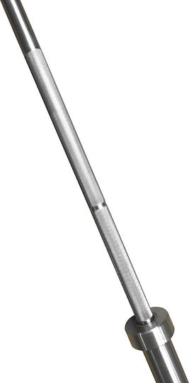 AMILA Ίσια Μπάρα Ολυμπιακού Τύπου Φ50 20kg Μήκους 220cm χωρίς Κολάρα