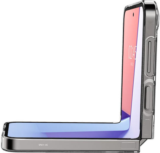 Spigen Airskin Umschlag Rückseite Silikon 0.9mm Transparent (Galaxy Z Flip)