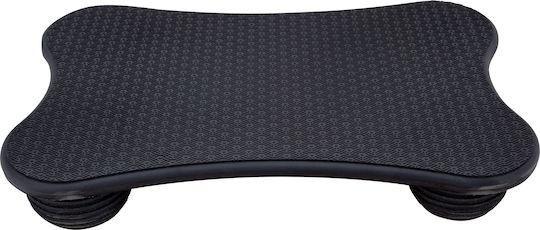 AMILA Rectangular Balance Board Balance Plattform Schwarz 60x39x2cm 1Stück
