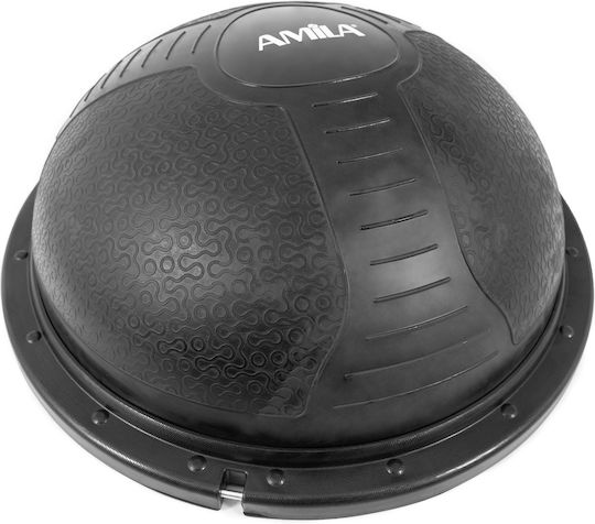 AMILA Balance Ball Black 60x60x23cm with Diameter 60cm 1pcs