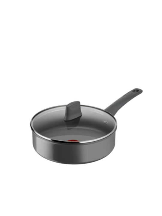 Tefal Pan with Cap made of Aluminum 24cm