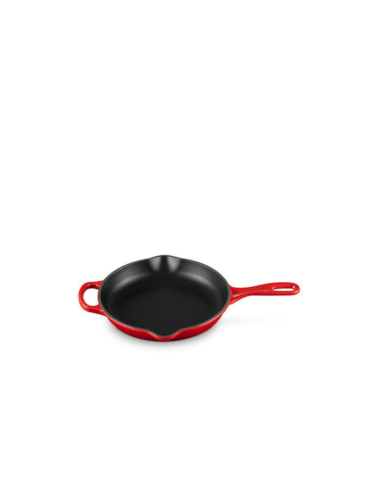 Le Creuset Τηγάνι από Μαντέμι Cherry Red 26cm