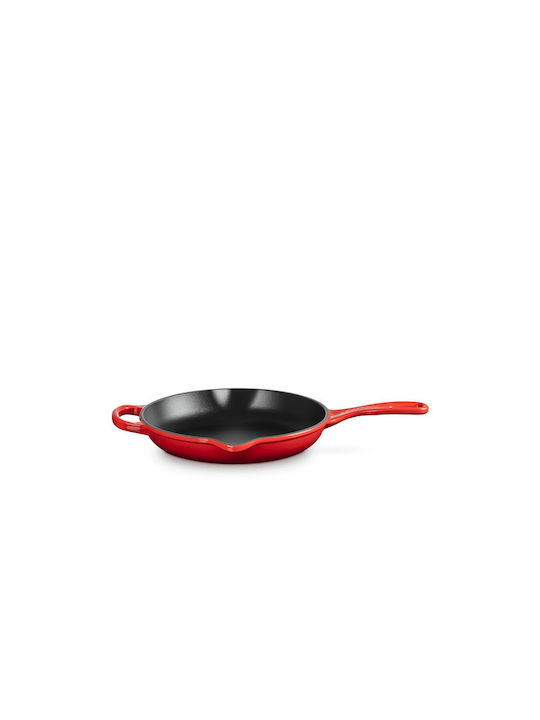Le Creuset Τηγάνι από Μαντέμι Cherry Red 26cm