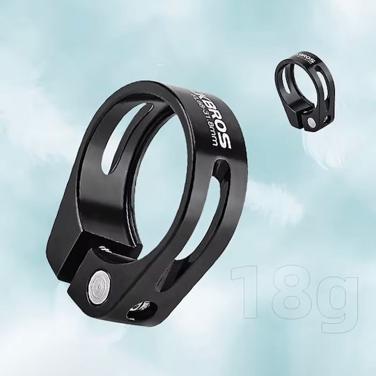Rockbros Lacăt Bicicletă Tip Spiră Neagră