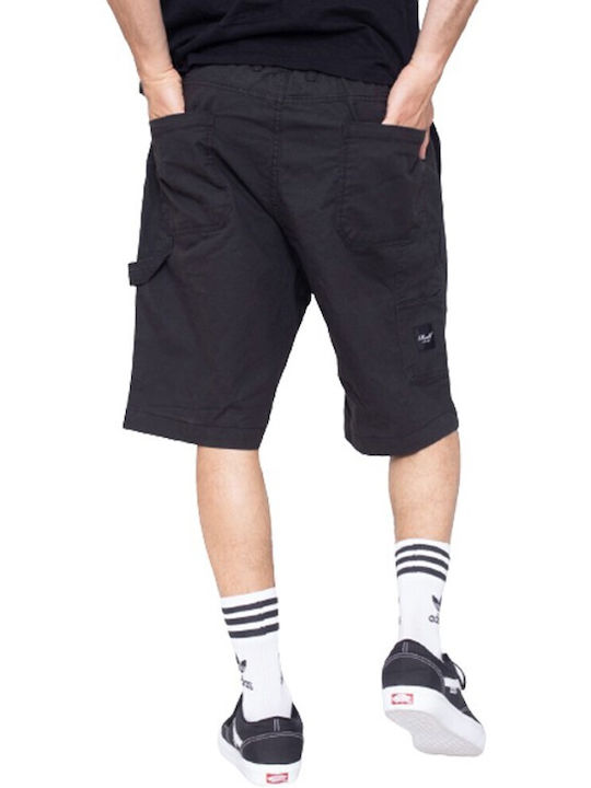 Reell Reflex Hustler Men's Shorts Cargo Black