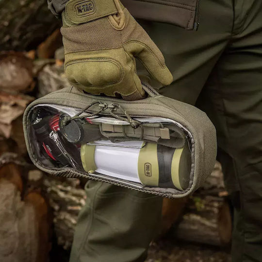 M-tac Transparent Elite Medium Tool Organizer Ranger Green