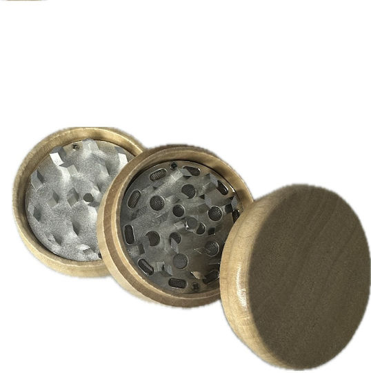 Grinder Bamboo 56x45mm 2-Piece
