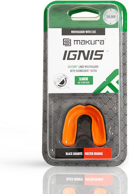 Makura Sport Ignis 6017514013 Προστατευτική Μασέλα Senior Μαύρη