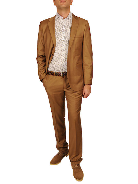 Freeman Clothing Costum Bărbați Beige