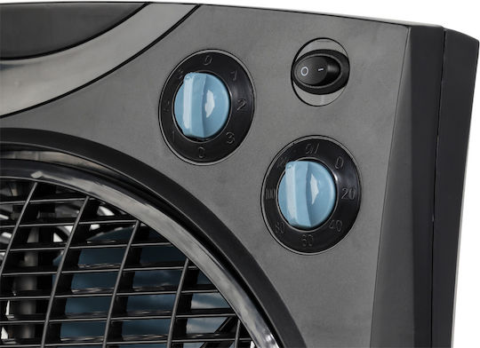 Telemax Box Fan 45W Διαμέτρου 30cm Μαύρο